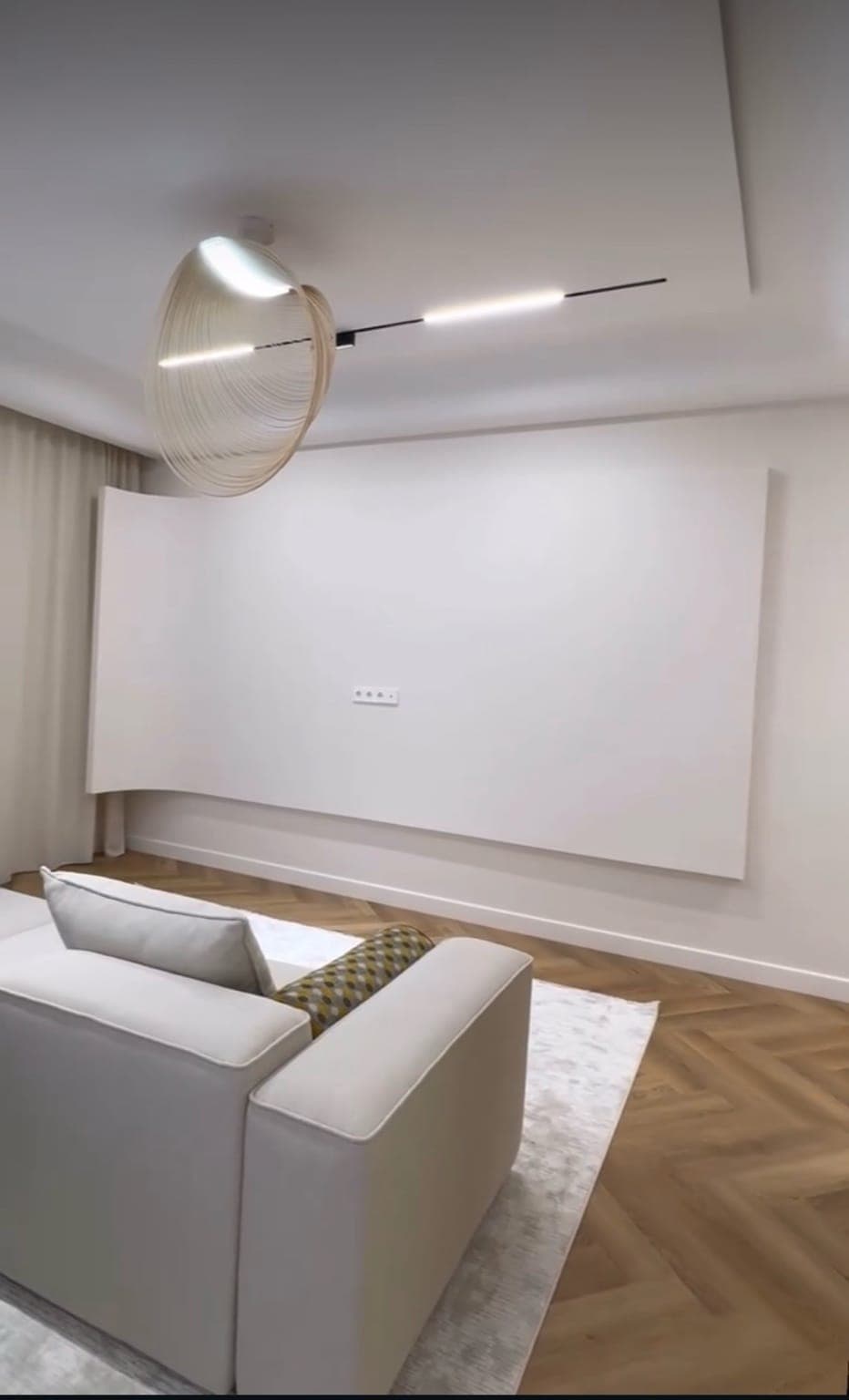Plâtrerie — Cloison galbée en plâtrerie · réalisation ARDMUPRO